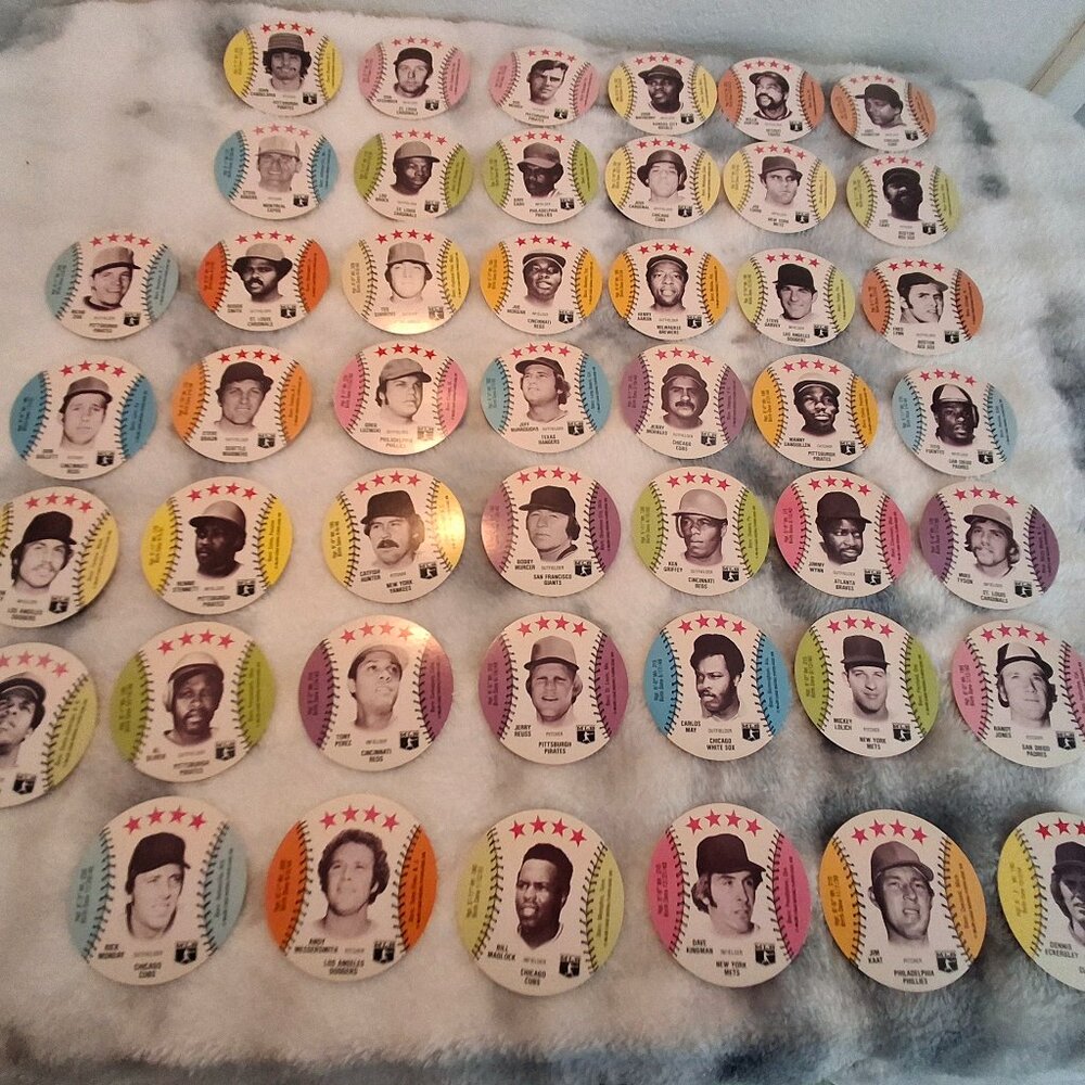 47 Towne Club, Diary Isle, Isaly’s, Wendy’s Baseball Card Disc, EX